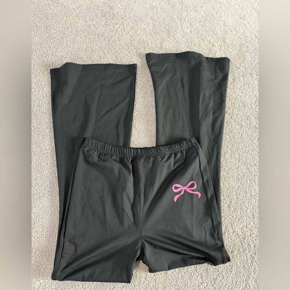 SHEIN Charcoal Elastic Waist Pants